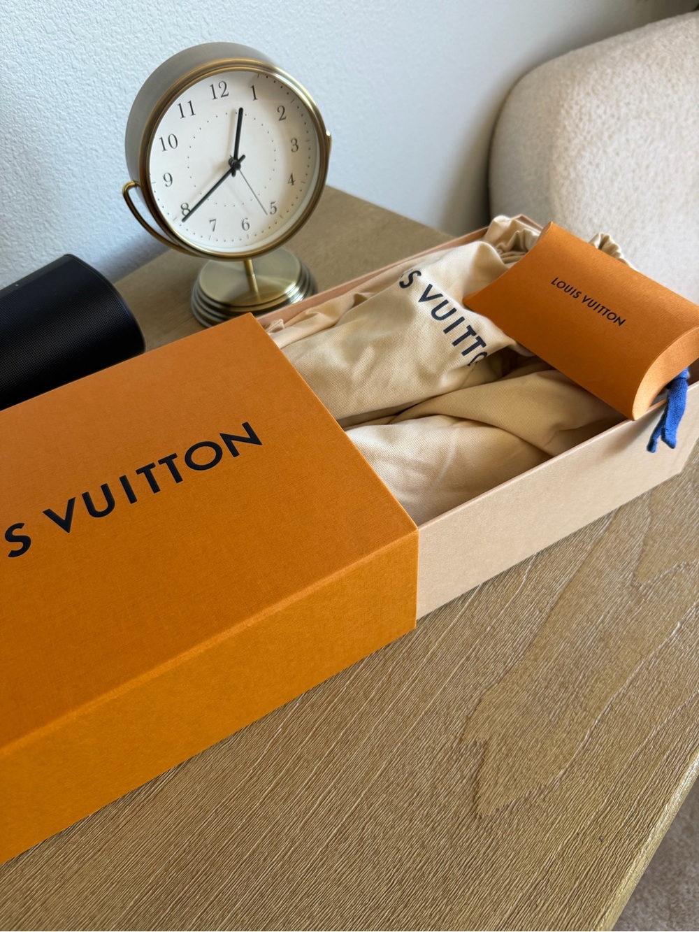 Louis Vuitton Brown Monogram Sneakers with Black Trim - Picture 4 of 12